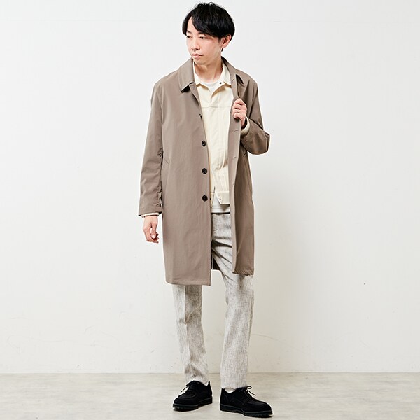 メンズメルローズ　コート アークティックウェザーステンカラーコート｜MEN'S MELROSE