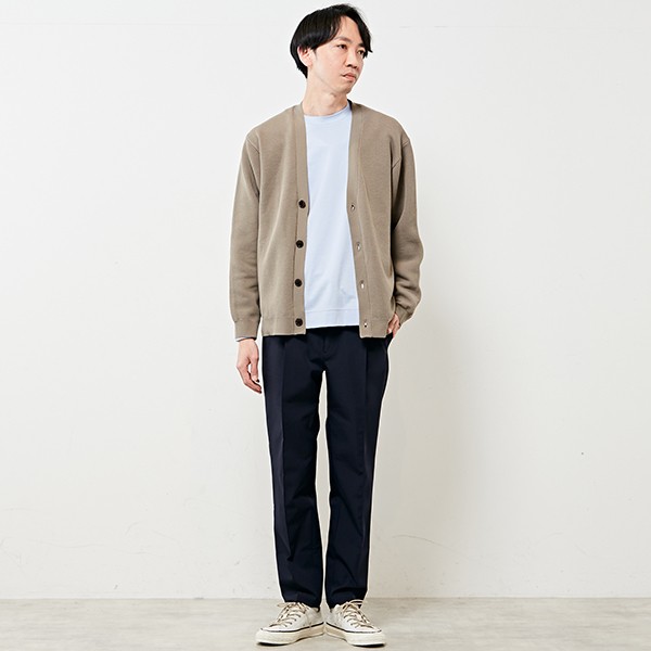 メンズメルローズ（MEN'S MELROSE）/ハイストレッチイージースラックス