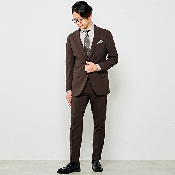 メンズメルローズ（MEN'S MELROSE）/マットソリッド/ウォッシャブル