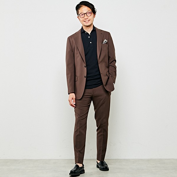 メンズメルローズ（MEN'S MELROSE）/マットソリッド/ウォッシャブル