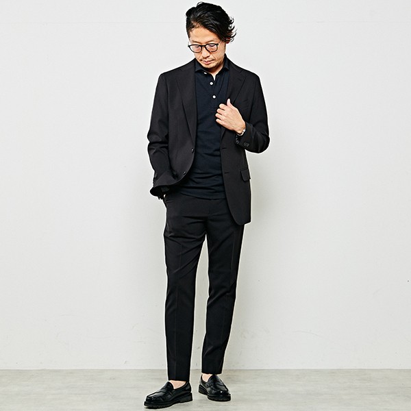 メンズメルローズ（MEN'S MELROSE）/マットソリッド/ウォッシャブル