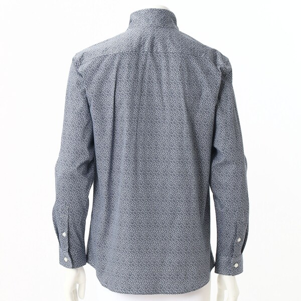 メンズメルローズ（MEN’S MELROSE）/ジャージパターンワンピースカラーシャツ_10