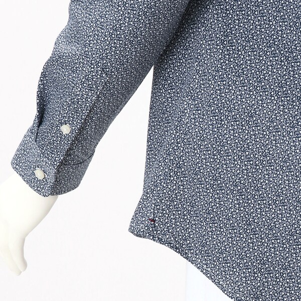 メンズメルローズ（MEN’S MELROSE）/ジャージパターンワンピースカラーシャツ_13