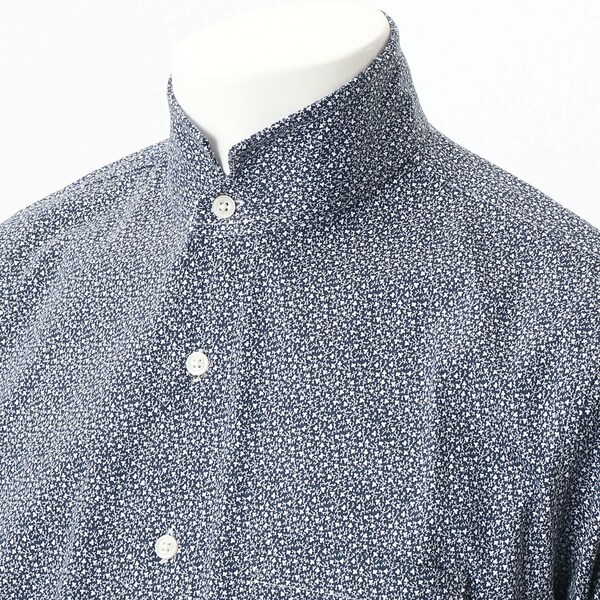 メンズメルローズ（MEN’S MELROSE）/ジャージパターンワンピースカラーシャツ_14