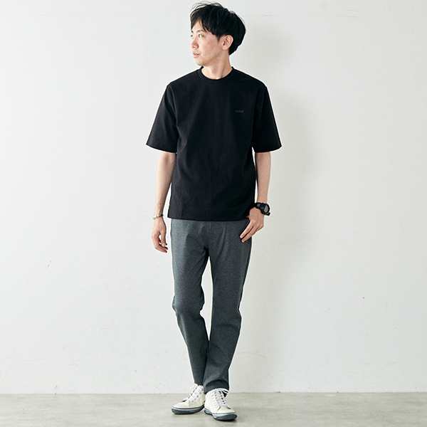 メンズメルローズ（MEN'S MELROSE）/ロイヤルシルケットポンチクルー