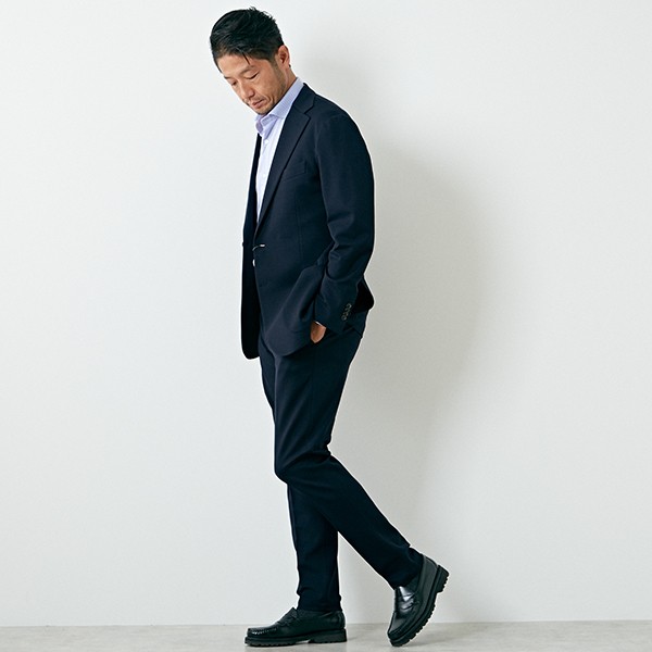 メンズメルローズ（MEN'S MELROSE）/ベストエバーポンチセットアップ