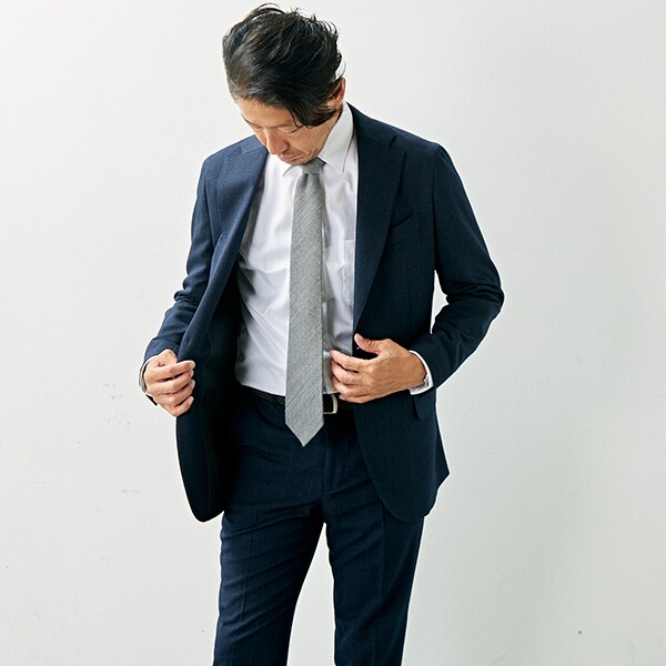 メンズメルローズ（MEN’S MELROSE）/ウーリーマット/ウォッシャブルスーツ メンズメルローズ（MEN'S MELROSE）/ウーリーマット/ウォッシャブル