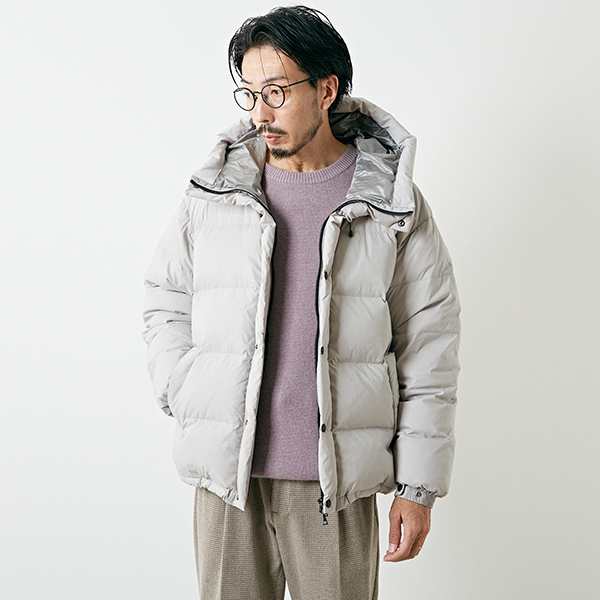 メンズメルローズ（MEN'S MELROSE）/ナイロンタフタダウンジャケットの