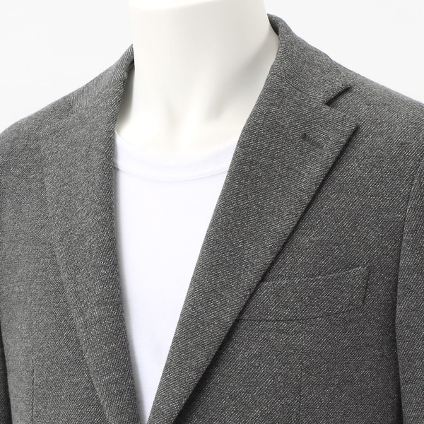 メンズメルローズ（MEN’S MELROSE）/ムリネジャージツイルセットアップジャケット_14