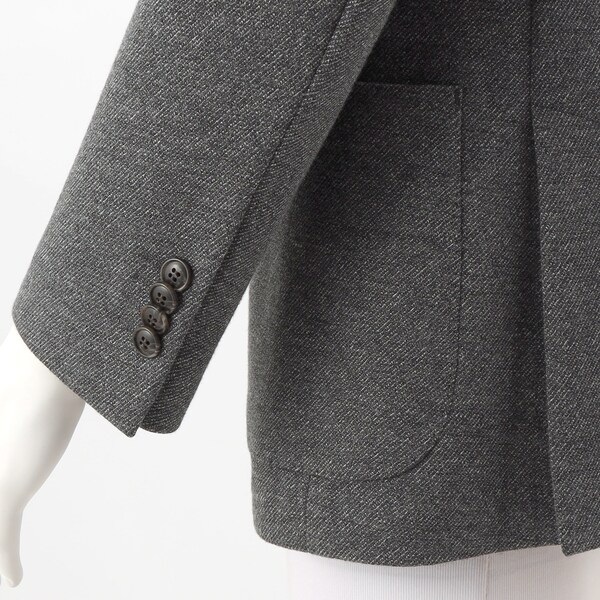 メンズメルローズ（MEN’S MELROSE）/ムリネジャージツイルセットアップジャケット_15