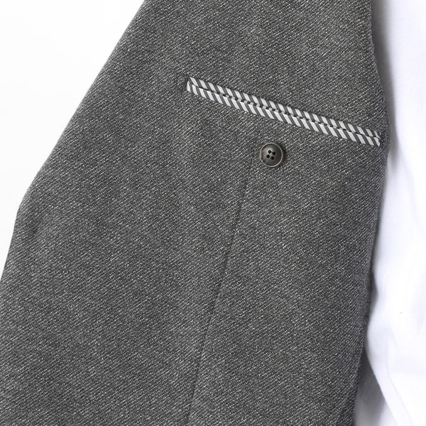 メンズメルローズ（MEN’S MELROSE）/ムリネジャージツイルセットアップジャケット_18