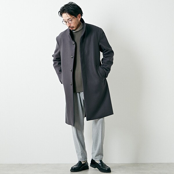 メンズメルローズ（MEN'S MELROSE）/SUPER110'S メルトン
