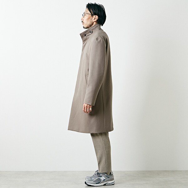 メンズメルローズ（MEN'S MELROSE）/SUPER110'S メルトンスタンド