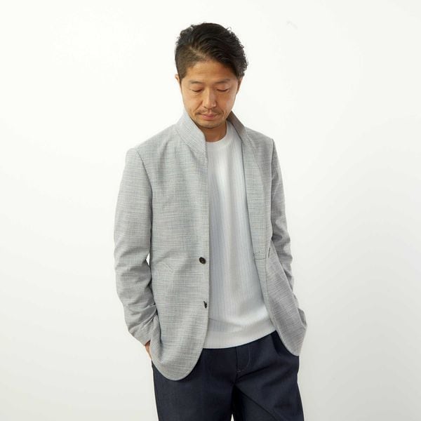 メンズメルローズ（MEN’S MELROSE）/TRブッチャースタンドカラージャケット