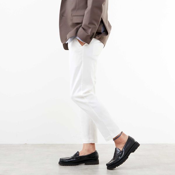 メンズメルローズ（MEN’S MELROSE）/《WEB限定》ハイストレッチジャストレングスストロングテーパードパンツ