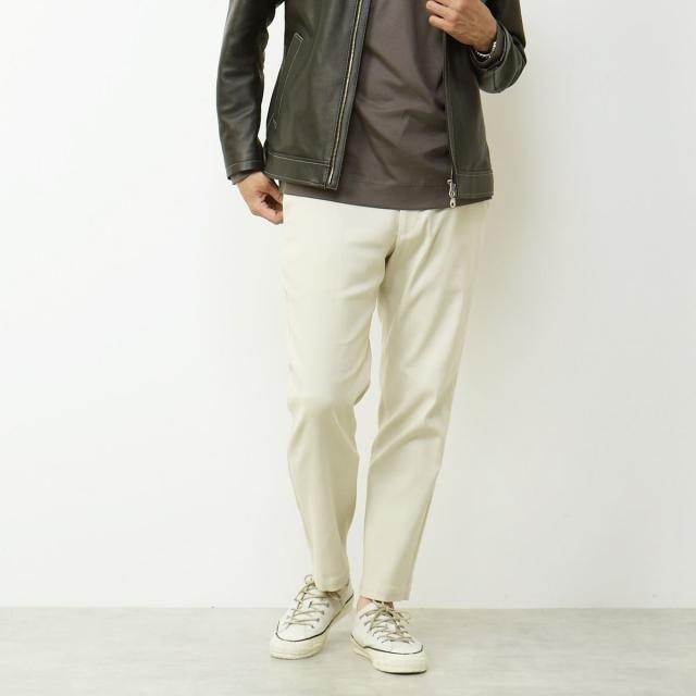 メンズメルローズ（MEN’S MELROSE）/《WEB限定》ハイストレッチジャストレングスストロングテーパードパンツ