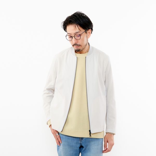 メンズメルローズ（MEN’S MELROSE）/リネンタッチドットエアーMA−1