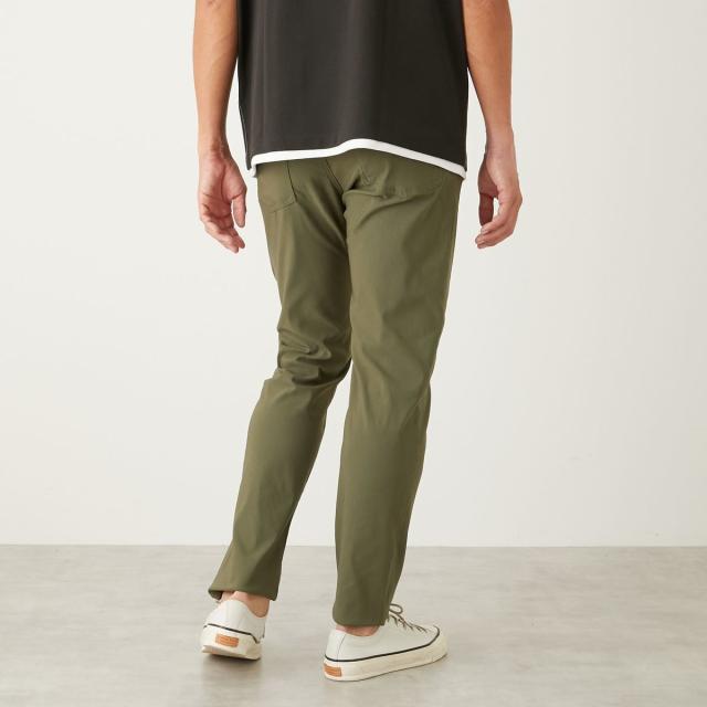 メンズメルローズ（MEN’S MELROSE）/《WEB限定》タテウネハイパーストレッチスリムテーパード5ポケットパンツ