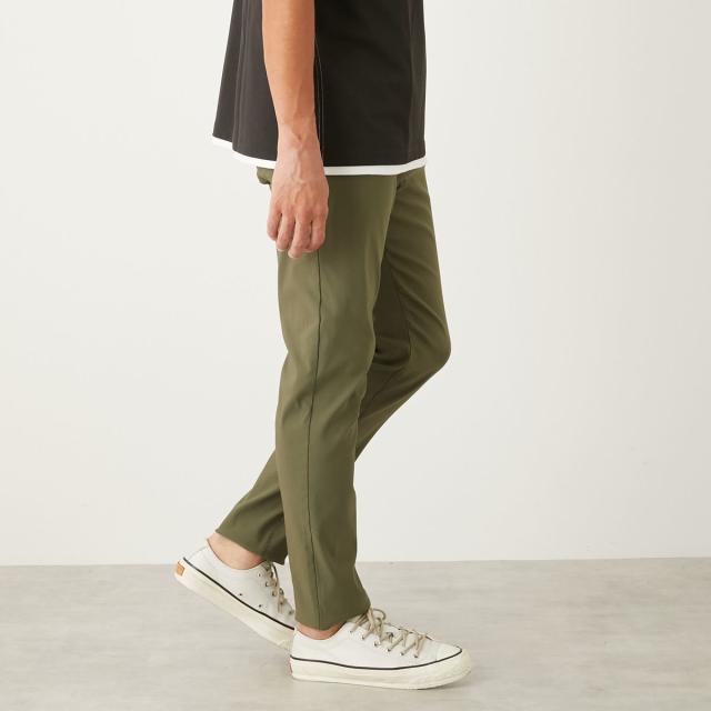 メンズメルローズ（MEN’S MELROSE）/《WEB限定》タテウネハイパーストレッチスリムテーパード5ポケットパンツ