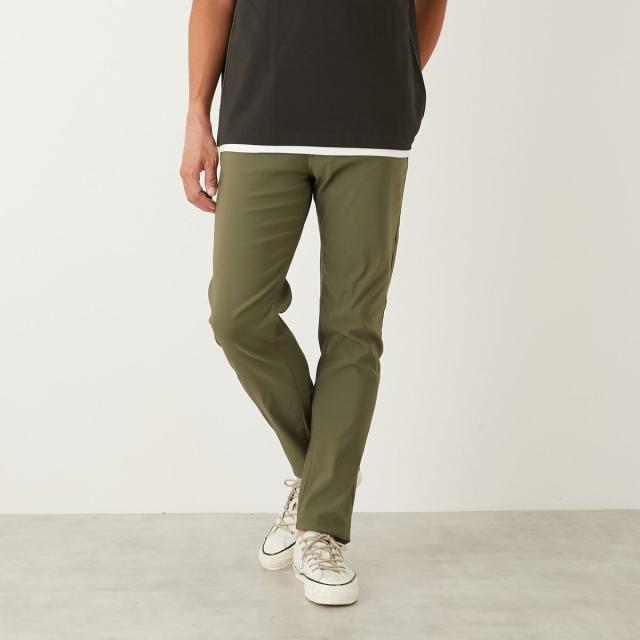 メンズメルローズ（MEN’S MELROSE）/《WEB限定》タテウネハイパーストレッチスリムテーパード5ポケットパンツ