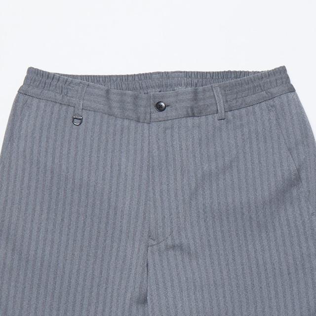 メンズメルローズ（MEN’S MELROSE）/《WEB限定》ストレッチヘリンボーンスリムテーパードパンツ