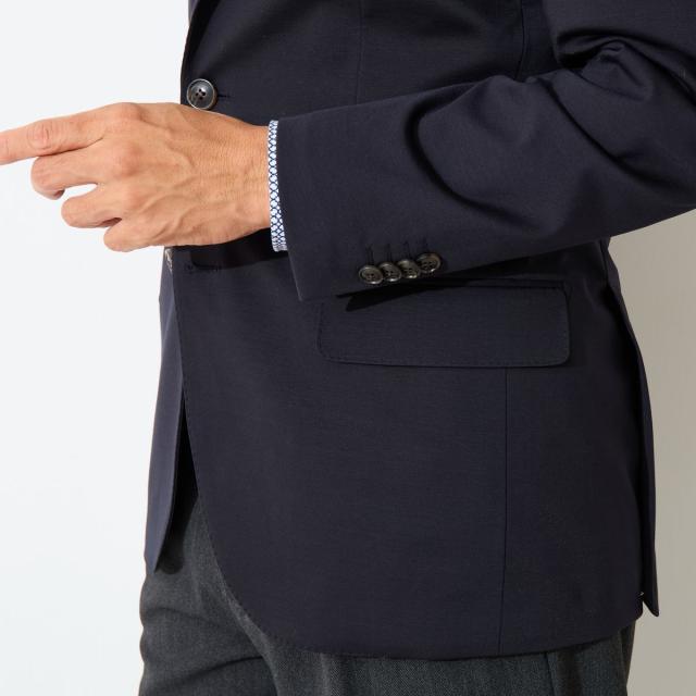 メンズメルローズ（MEN’S MELROSE）/《WEB限定》スターポンチコンフォートジャケット