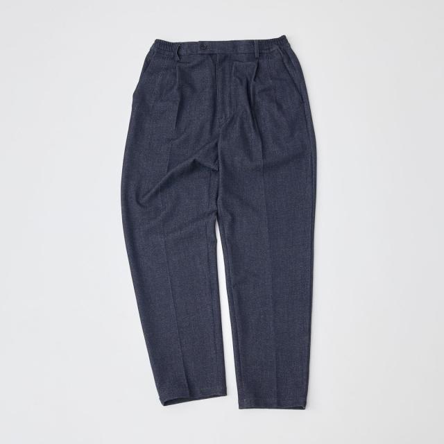 メンズメルローズ（MEN’S MELROSE）/《WEB限定》ハイストレッチツイルリラックステーパードパンツ