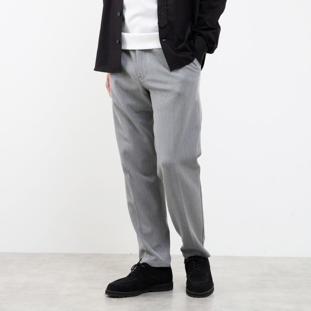 メンズメルローズ（MEN’S MELROSE）/《WEB限定》ハイストレッチツイルリラックステーパードパンツ