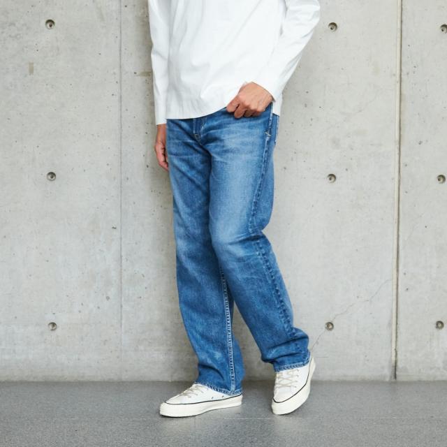 メンズメルローズ（MEN’S MELROSE）/《別注》【yanuk/ヤヌーク】BEN クラシックストレートデニムパンツ