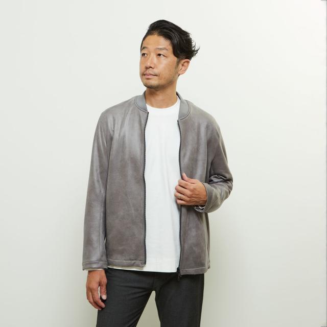 メンズメルローズ（MEN’S MELROSE）/ダンボールレザーミニマムMA−1