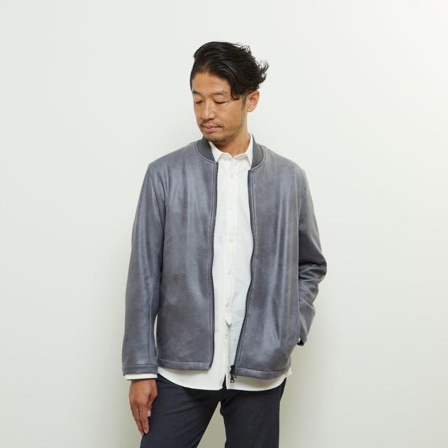 メンズメルローズ（MEN’S MELROSE）/ダンボールレザーミニマムMA−1_1
