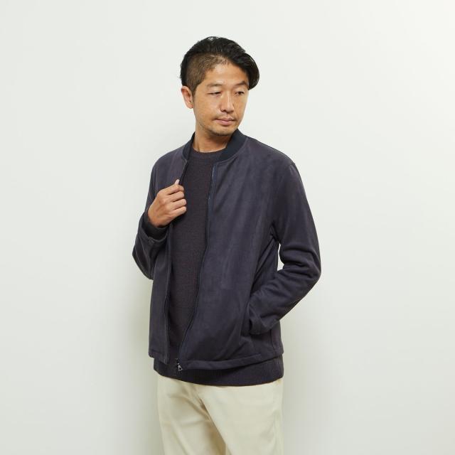 メンズメルローズ（MEN’S MELROSE）/ダンボールレザーミニマムMA−1_2