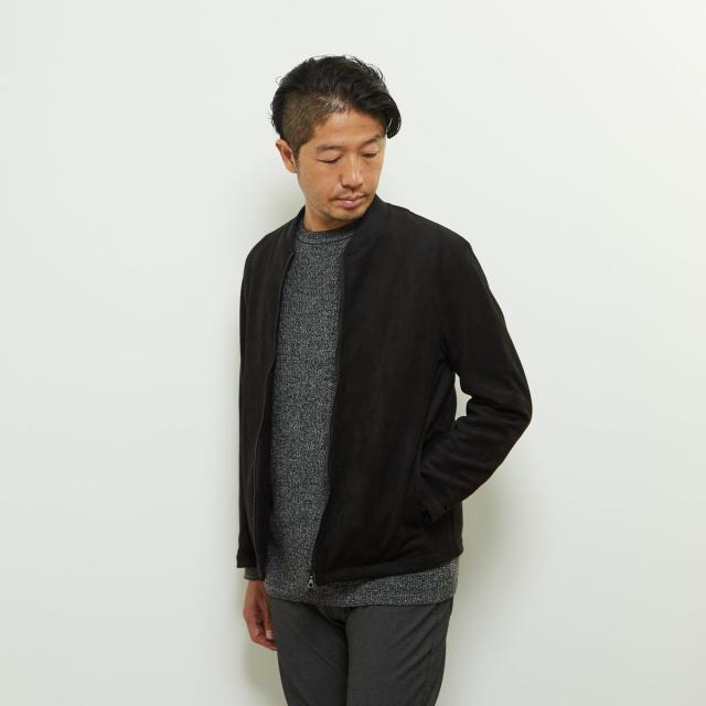 メンズメルローズ（MEN’S MELROSE）/ダンボールレザーミニマムMA−1_3