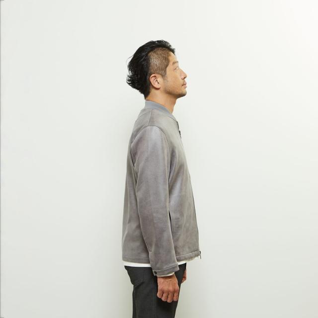 メンズメルローズ（MEN’S MELROSE）/ダンボールレザーミニマムMA−1_6