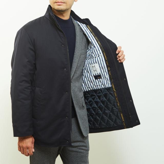 メンズメルローズ（MEN’S MELROSE）/《限定展開》コーデュラサキソニースタンドハンティングジャケット