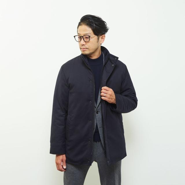 メンズメルローズ（MEN’S MELROSE）/《限定展開》コーデュラサキソニースタンドハンティングジャケット