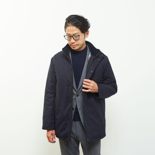 メンズメルローズ（MEN’S MELROSE）/《限定展開》コーデュラサキソニースタンドハンティングジャケット