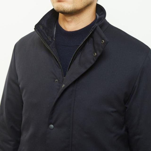 メンズメルローズ（MEN’S MELROSE）/《限定展開》コーデュラサキソニースタンドハンティングジャケット