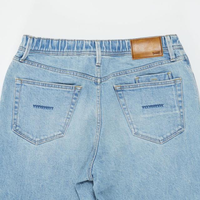 メンズメルローズ（MEN’S MELROSE）/《別注》【YANUK/ヤヌーク】Roomy ワイドストレートデニム