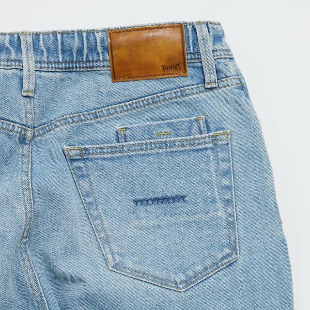 メンズメルローズ（MEN’S MELROSE）/《別注》【YANUK/ヤヌーク】Roomy ワイドストレートデニム