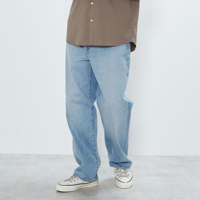 メンズメルローズ（MEN’S MELROSE）/《別注》【YANUK/ヤヌーク】Roomy ワイドストレートデニム