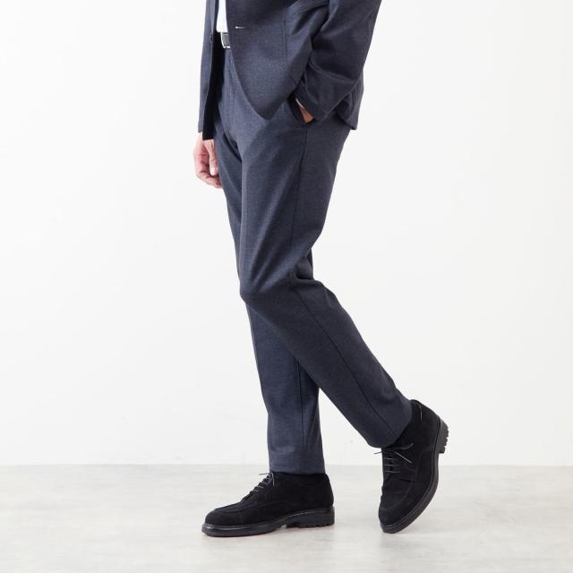 メンズメルローズ（MEN’S MELROSE）/プリントテックジャージテーパードコンフォートパンツ(セットアップ可)