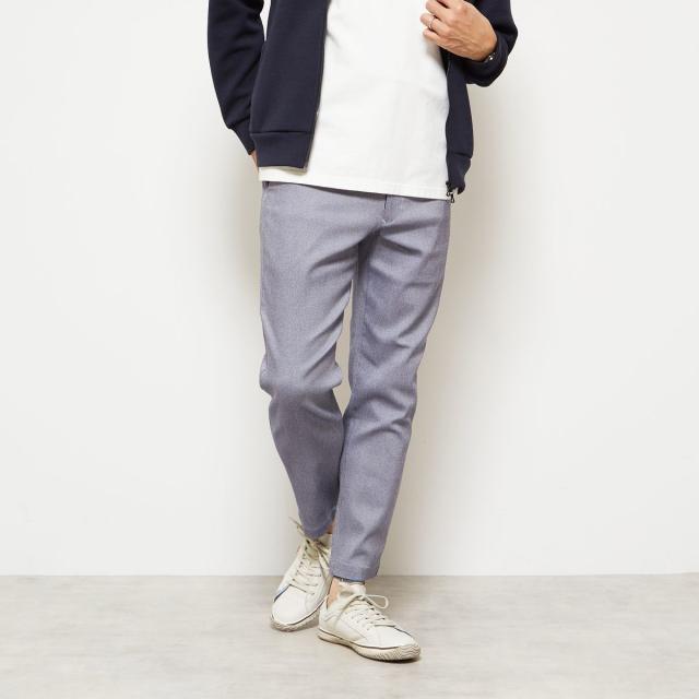 メンズメルローズ（MEN’S MELROSE）/《WEB限定》【全6サイズ×7色展開】ハイストレッチアンクルテーパードパンツ