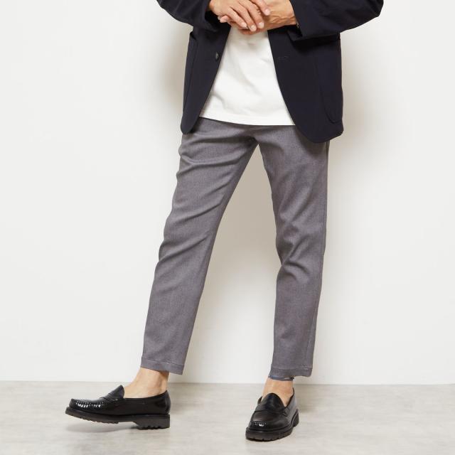 メンズメルローズ（MEN’S MELROSE）/《WEB限定》【全6サイズ×7色展開】ハイストレッチアンクルテーパードパンツ