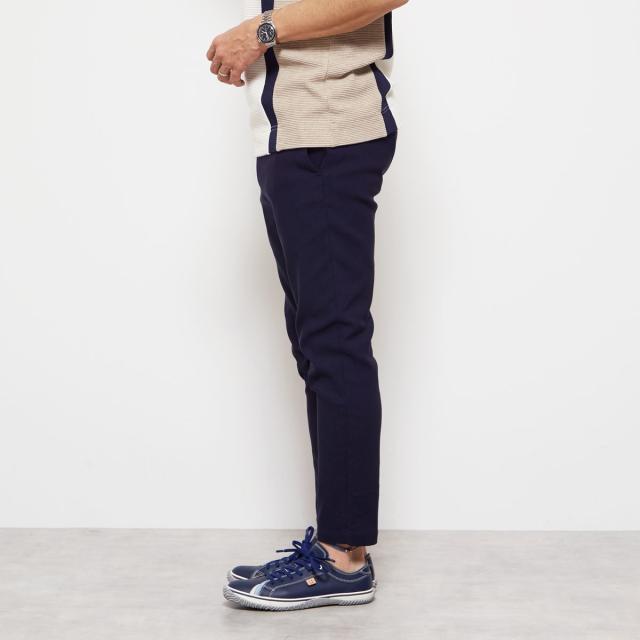 メンズメルローズ（MEN’S MELROSE）/《WEB限定》【全6サイズ×7色展開】ハイストレッチアンクルテーパードパンツ