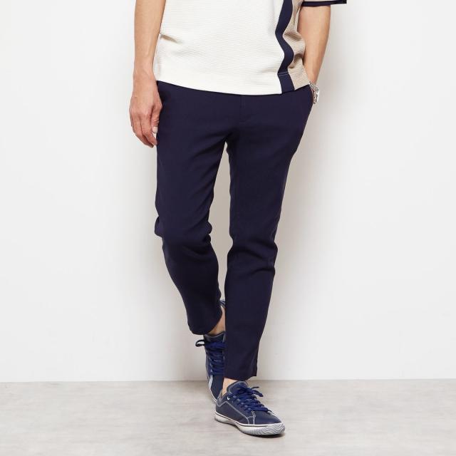 メンズメルローズ（MEN’S MELROSE）/《WEB限定》【全6サイズ×7色展開】ハイストレッチアンクルテーパードパンツ
