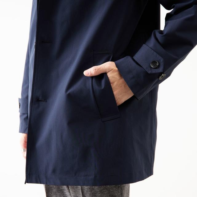 メンズメルローズ（MEN’S MELROSE）/《WEB限定》4WAYクロスバルカラースプリングコート/撥水/ 軽量/ストレッチ/イージーケア