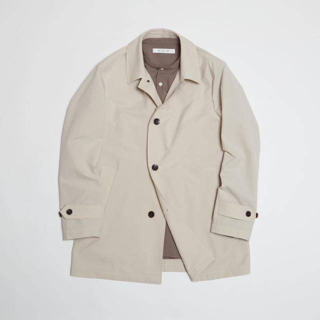 メンズメルローズ（MEN’S MELROSE）/《WEB限定》4WAYクロスバルカラースプリングコート/撥水/ 軽量/ストレッチ/イージーケア