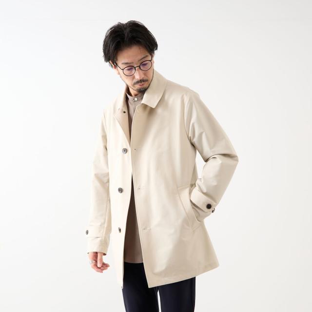 メンズメルローズ（MEN’S MELROSE）/《WEB限定》4WAYクロスバルカラースプリングコート/撥水/ 軽量/ストレッチ/イージーケア