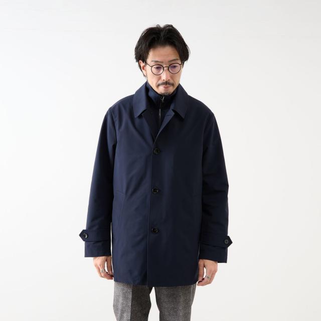 メンズメルローズ（MEN’S MELROSE）/《WEB限定》4WAYクロスバルカラースプリングコート/撥水/ 軽量/ストレッチ/イージーケア